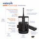Features & Dimensions - Waterpik Sonic-Fusion 2.0 Professional Black SF-04 