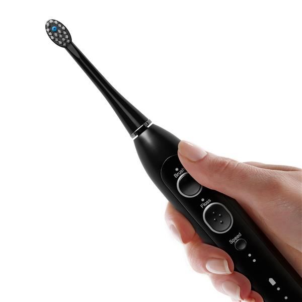 Black Flossing Toothbrush Handle - Sonic-Fusion 2.0 SF-03