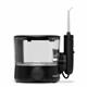 Sideview - WF-11W012-2 Black ION Cordless Water Flosser, Handle, & Tip